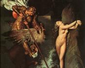 让 奥古斯特 多米尼克 安格尔 : Roger Delivering Angelica